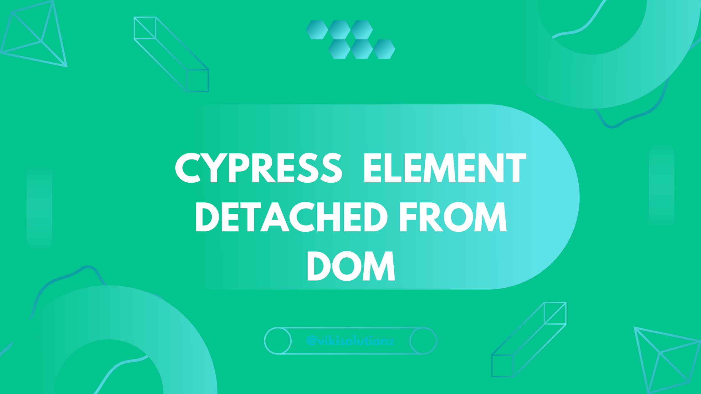 How To Avoid Element Detached From DOM Error in Cypress